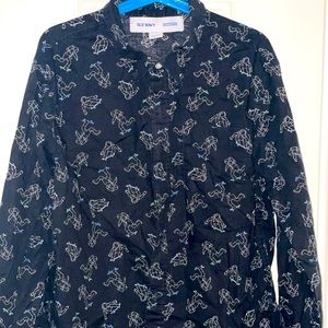 Old Navy long button shirt